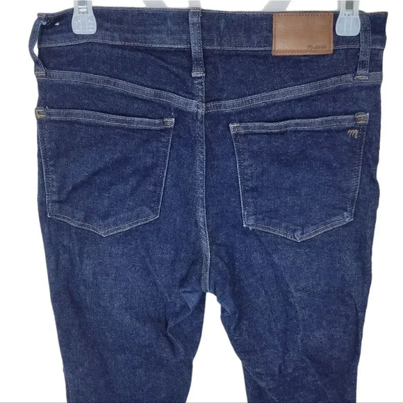Madewell 9"‎ Mid-Rise Skinny Jeans Larkspur Wash Size 28 - Picture 4 of 9